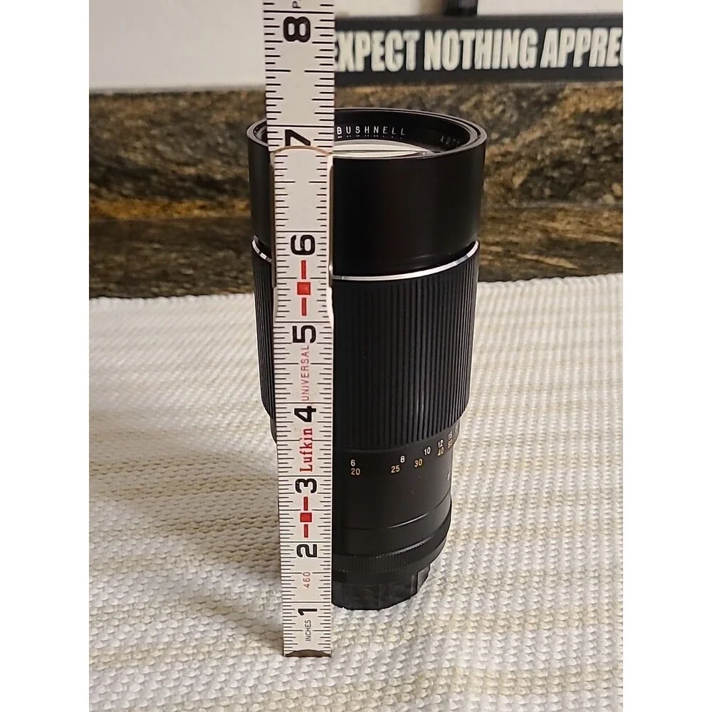 Vintage Bushnell Fully Automatic Lens 1:3.5 F=200mm for Canon FTB